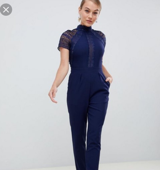 little mistress color block jumpsuit